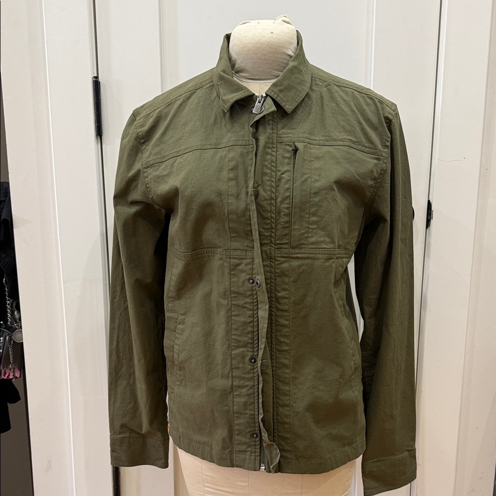 Unisex Tentree Olive Green Utility Jacket medium